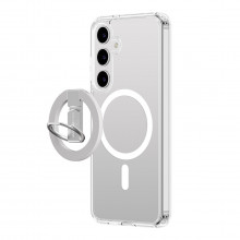 Amazing Thing Minimal Magsafe Grip Ring Case S24MRMINCL for Samsung Galaxy S24 transparent