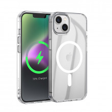 Borofone Carcasa BI5 Ice Shield Magnetic Iphone 15 Plus transparenta