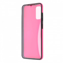 Husa Samsung Galaxy S20 PLUS - 360 Fully cu Spate din Policarbonat si Folie din Silicon - Red