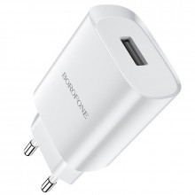Incarcator Priza Borofone BN1 Innovative - USB - 2,1A white