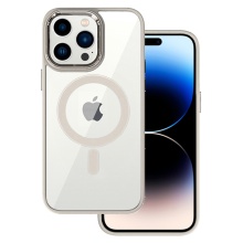 Tel Protect Magnetic Clear Case for Iphone 15 Pro Max Titanium