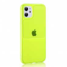 TEL PROTECT Window Husa pentru Iphone 12 Mini Lime
