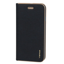 Vennus Book Carcasa with frame pentru Iphone 14 navy