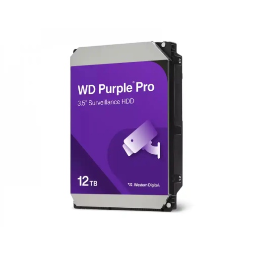 Жесткий диск 12 ТБ SATA3 Western Digital WD122PURP Фиолетовый
