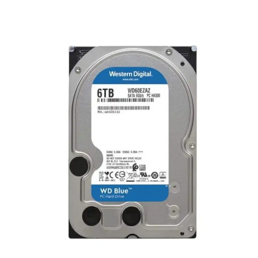 Жесткий диск 6 ТБ SATA Western Digital BLue WD60EZAX