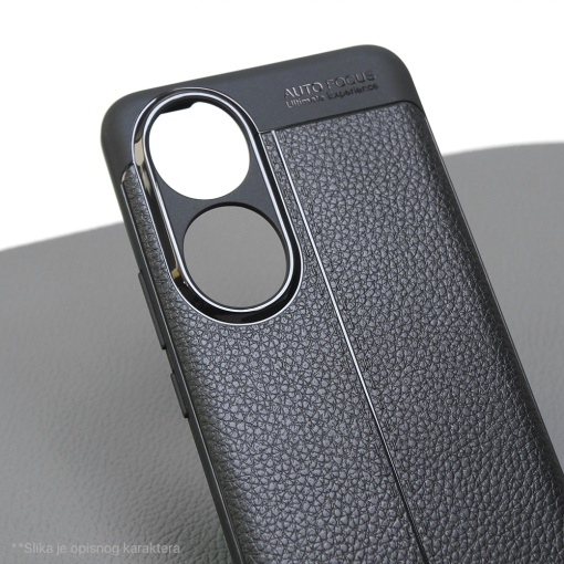 Кожаный чехол для Xiaomi Redmi 13C синий