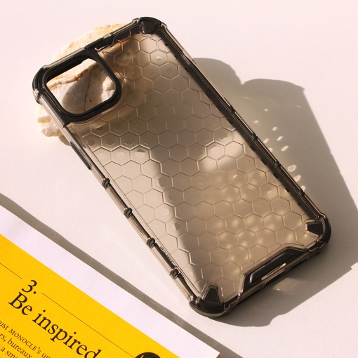 Чехол Honeycomb для iPhone 14 Plus 6.7, черный