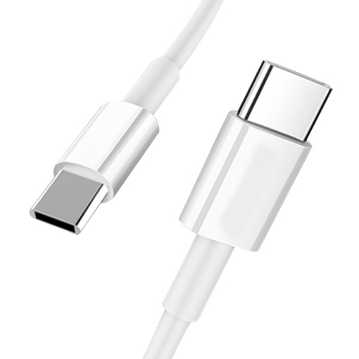 Data kabl KONFULON DC15 PD 18W Type C na Type C beli 1m