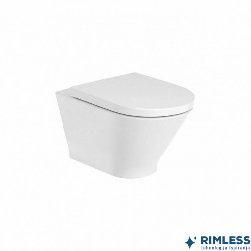 Konzolna wc šolja ROCA THE GAP rimless sa skrivenim kačenjem