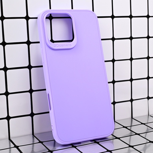 Torbica 3D Camera za iPhone 16 Pro Max 6.9 ljubicasta