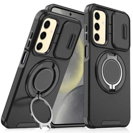 Torbica CamShield Ring stand za Samsung A266B Galaxy A26 5G crna