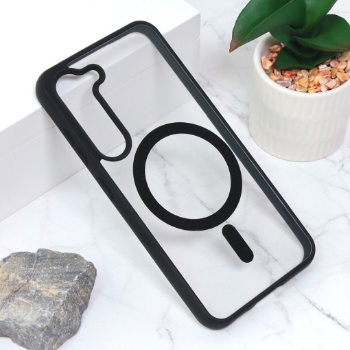 Torbica Magsafe za Samsung S916B Galaxy S23 Plus crna