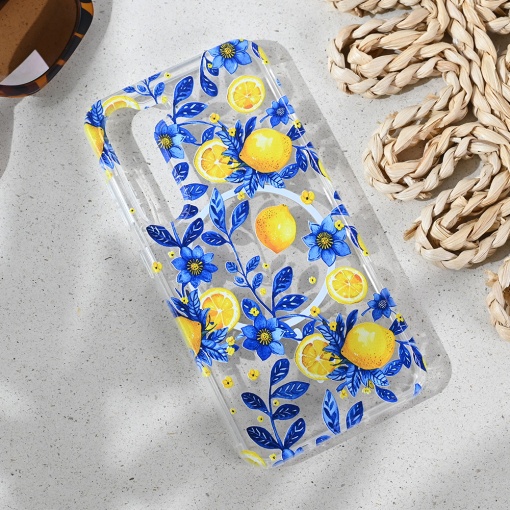 Torbica Print Magsafe za Samsung S911B Galaxy S23 Mediteran Lemon