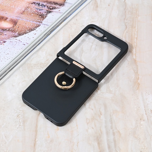 Тонкий защитный чехол для Samsung F741B/F761B Galaxy Z Flip 6/7 SE 5G, черный