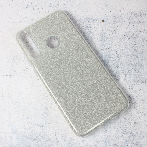 Чехол Crystal Dust для Huawei Y6p серебристый