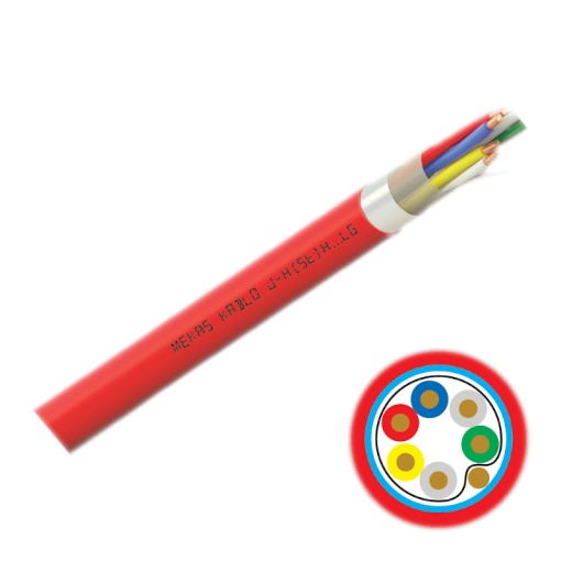 Kabl 3 x 2 x 0,80mm+0,80mm J-H(St)H HFFR