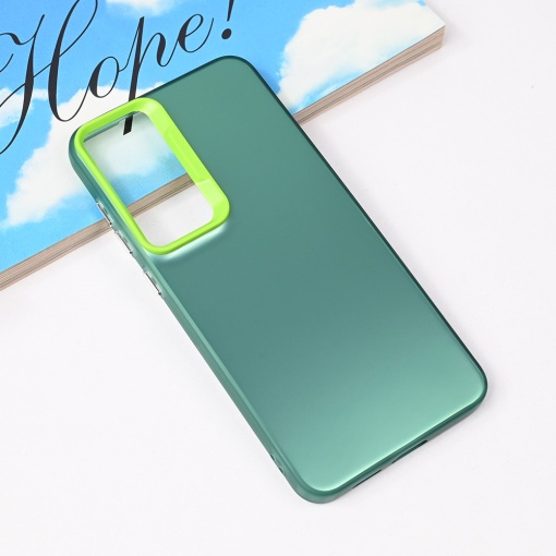 Torbica Clear za Samsung S936B Galaxy S25 Plus zelena