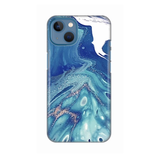Torbica Silikonska Print za iPhone 13 6.1 Blue Marble