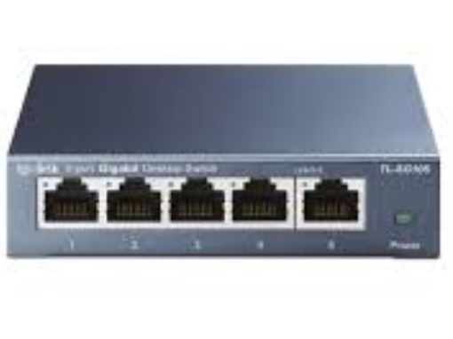 Коммутатор TP-LINK TL-SG105 Gigabit/5x10/100/1000Mbps/металлический корпус