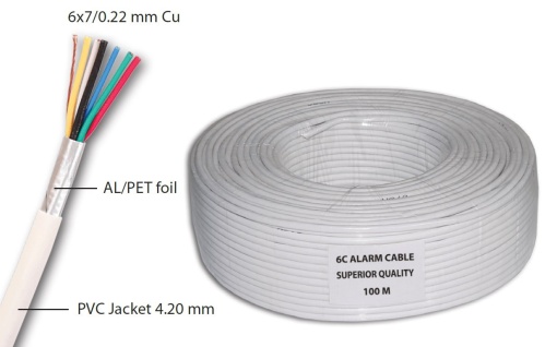 Alarmni kabl 6C CCA 6x0.25mm