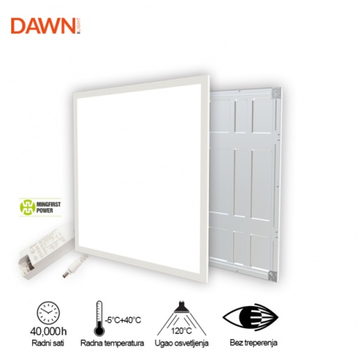 DAWN LED PANEL HN-PL6060 40W 6000K(4000lm)