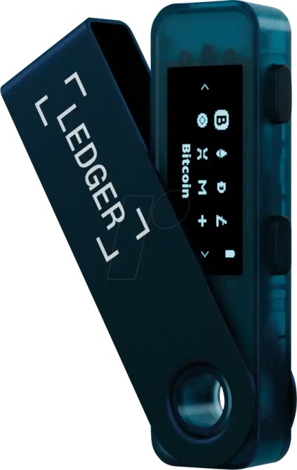 Kripto novčanik Ledger nano S plus Sapphire blue