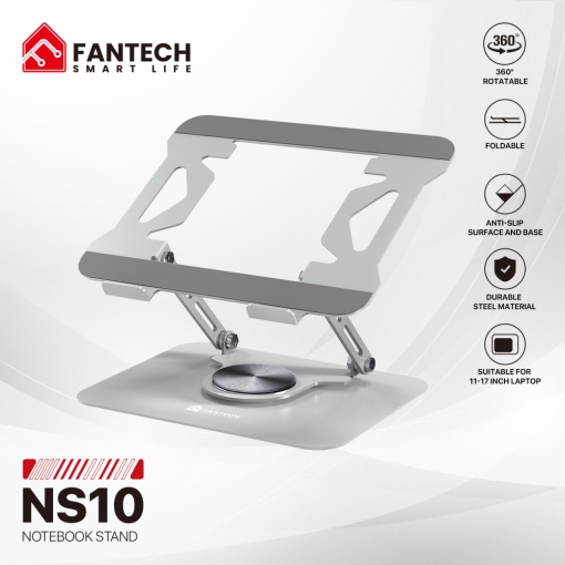 Кулер для ноутбука Fantech NS10 серый