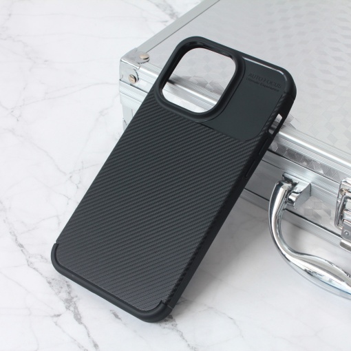 Чехол Defender Carbon для iPhone 15 Pro Max 6.7, черный