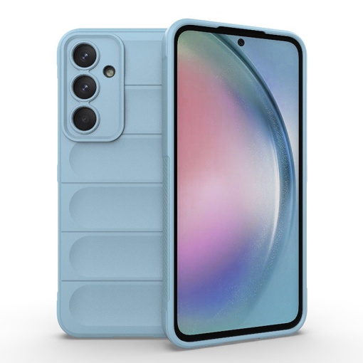 Чехол Shield для Samsung A556B Galaxy A55 5G светло-голубой