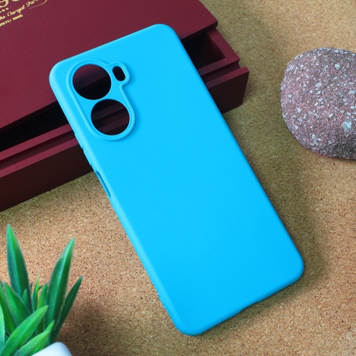 Чехол Teracell Giulietta для Huawei Nova 10 SE матовый светло-синий