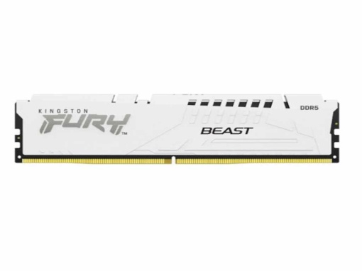Memorija KINGSTON 16GB/DIMM/DDR5/5200MHz/CL40/FURY Beast White XMP