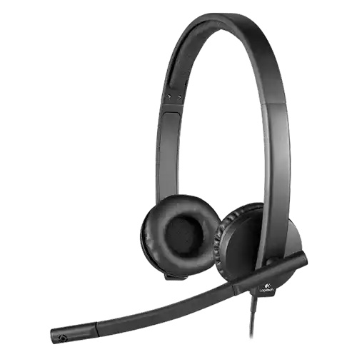 Slušalice sa mikrofonom Logitech H570e 981 000575, crne