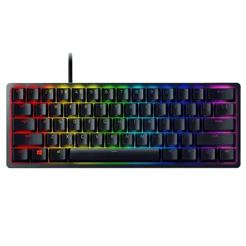Tastatura RAZER Huntsman Mini 60% Opto-Gaming (Clicky Purple Switch) - RZ03-03390100-R3M1