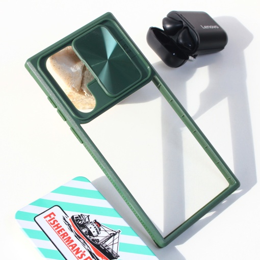 Torbica CamShield za Samsung S901B Galaxy S22 Ultra zelena