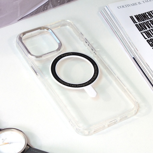 Torbica Frame Magsafe za iPhone 15 Pro Max 6.7 transparent