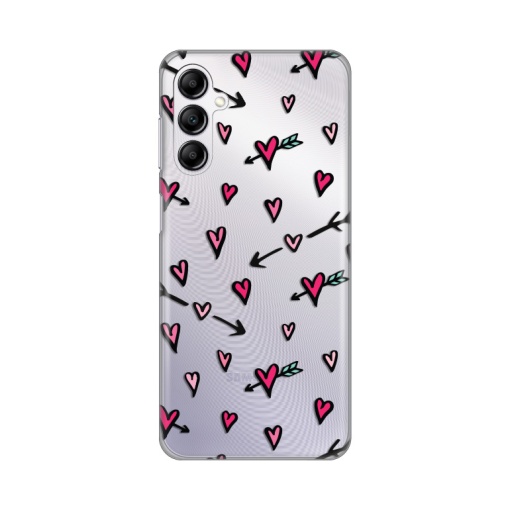 Torbica Silikonska Print Skin za Samsung A145R Galaxy A14 4G/5G Heart Pattern