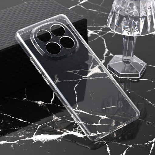 Torbica silikonska Ultra Thin za Xiaomi Redmi Note 14 Pro Plus (EU) transparent