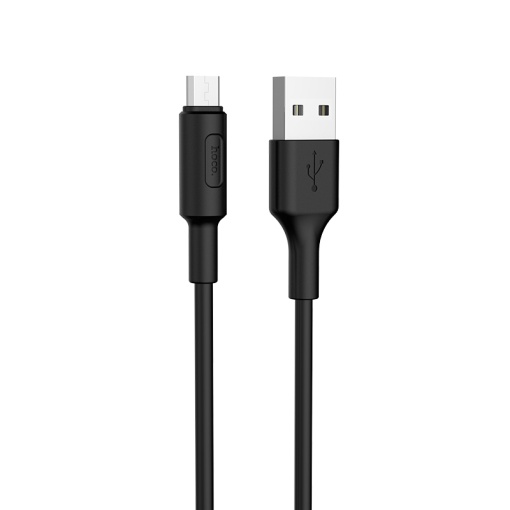 Кабель передачи данных HOCO X25 Soarer micro USB 1 м черный