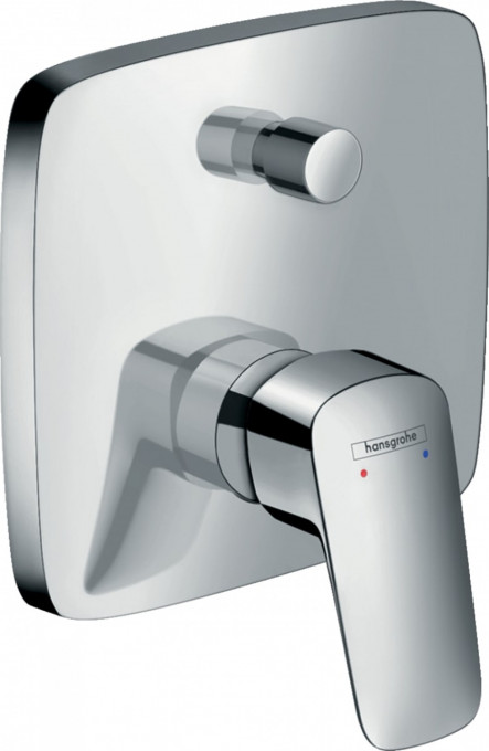Маска для встроенного смесителя HANSGROHE LOGIS с выключателем