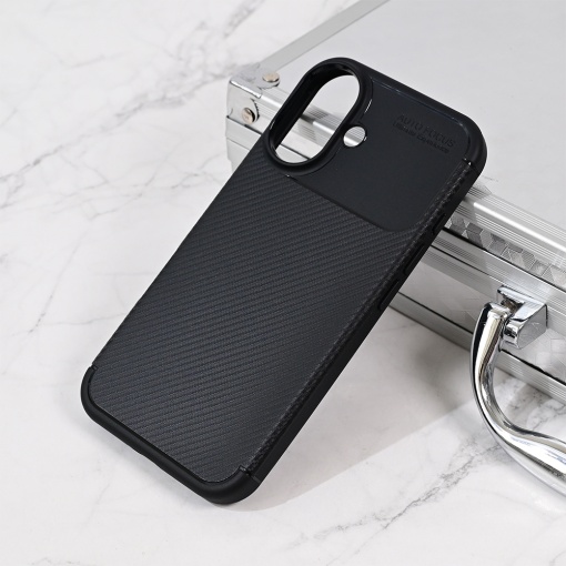 Чехол Defender Carbon для iPhone 16 6.1 черный