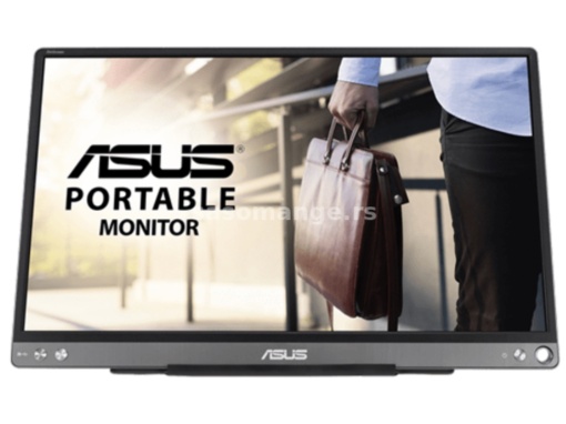 Monitor ASUS ZenScreen MB16ACE 15.6"/IPS/1920x1080/60Hz/5ms GtG/USB C/prenosni/tamno siva