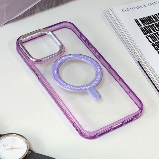 Torbica Frame Magsafe za iPhone 14 Pro Max 6.7 ljubicasta