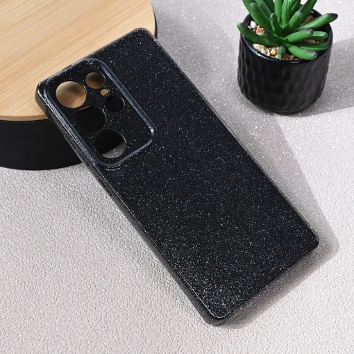 Torbica Sparkle Dust za Samsung S938B Galaxy S25 Ultra crna