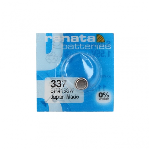 Батарейка серебряно-оксидная Renata 1.55V SR416W/337