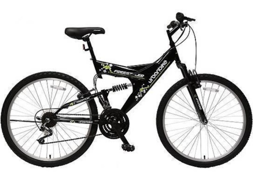 Горный велосипед Urbanbike Freestyler 26", черный и зеленый