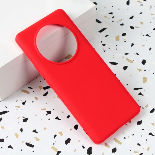 Чехол Shell Velvet для Honor Magic 6 Lite, красный