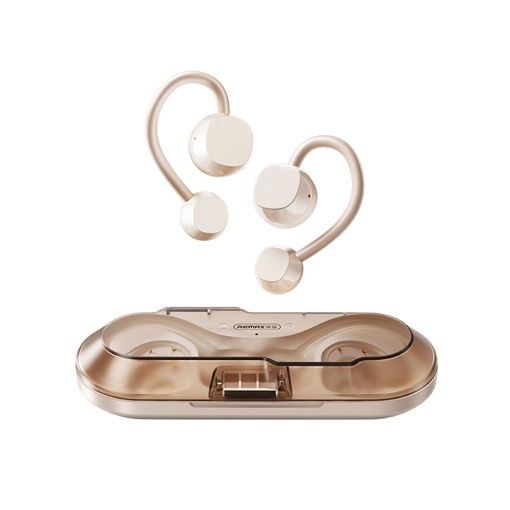 Bluetooth slusalice REMAX OWS OpenBuds P8 krem