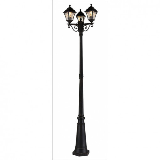 FENJER 1013L STUBNI 3*E27 CRNI IP44