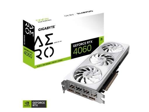 Grafička karta GIGABYTE GV-N4060AERO OC-8GD 8GB/NVD/GDDR6/128bit/siva