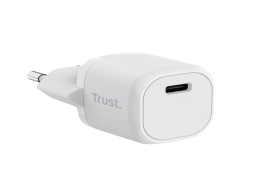 Punjač TRUST MAXO 20W USB-C/smartphone/bela